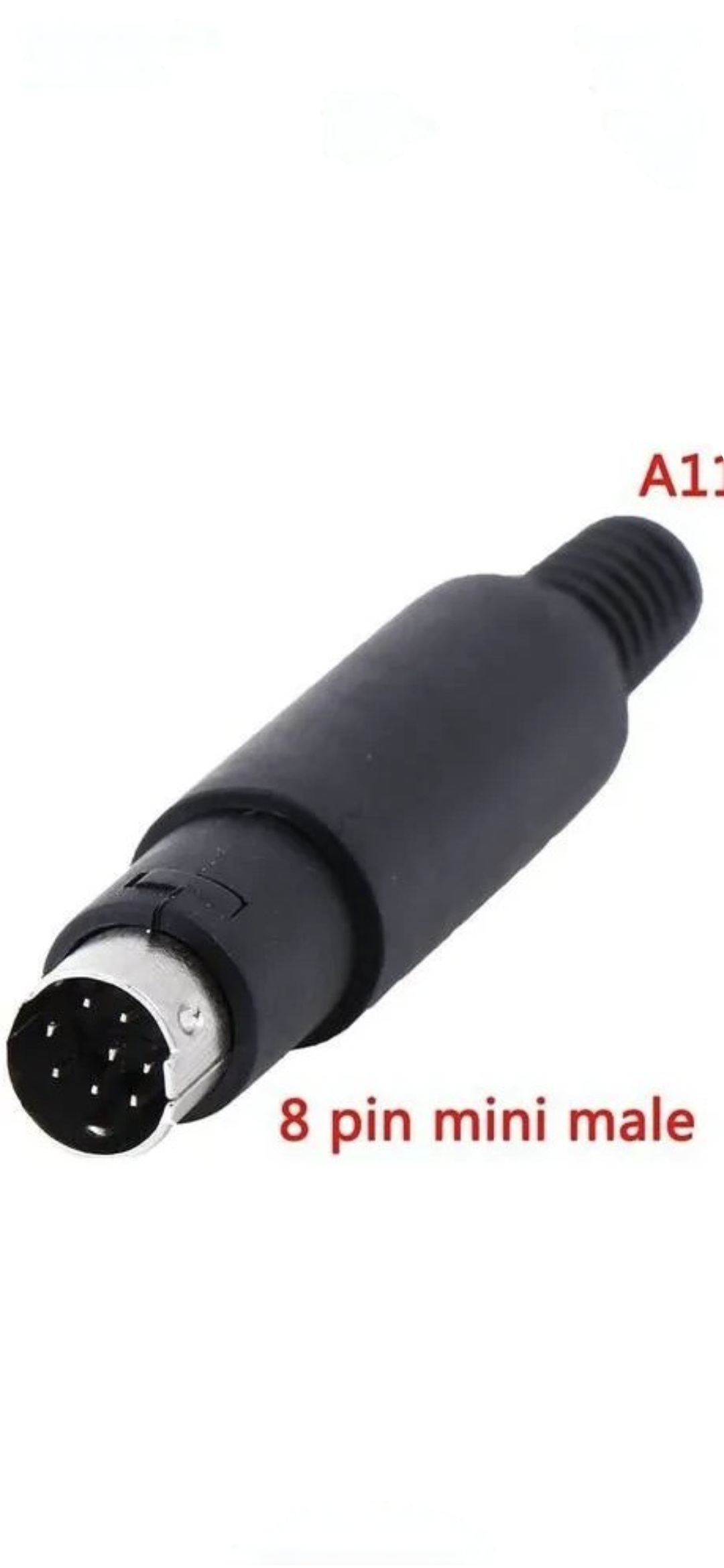 سوکت (فیش) هشت پین Mini Din 8pin با کیفیت
